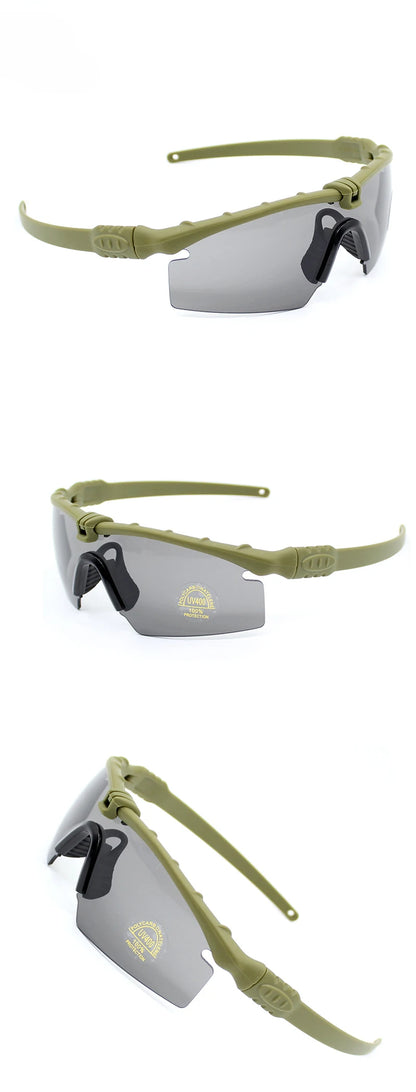 Outdoor Military Tactical Glasses UV Protective