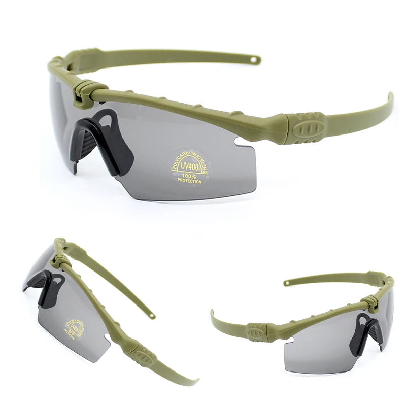 Outdoor Military Tactical Glasses UV Protective
