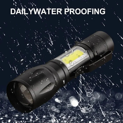 Mini Torch LED Rechargeable Flashlight