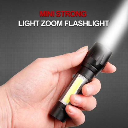 Mini Torch LED Rechargeable Flashlight