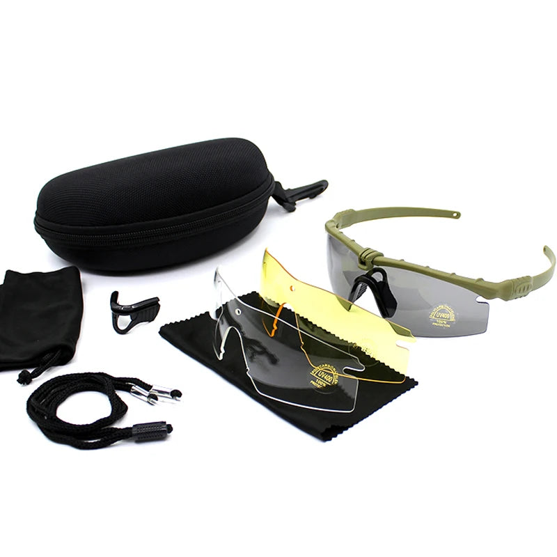 Outdoor Military Tactical Glasses UV Protective