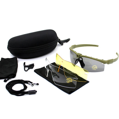 Outdoor Military Tactical Glasses UV Protective