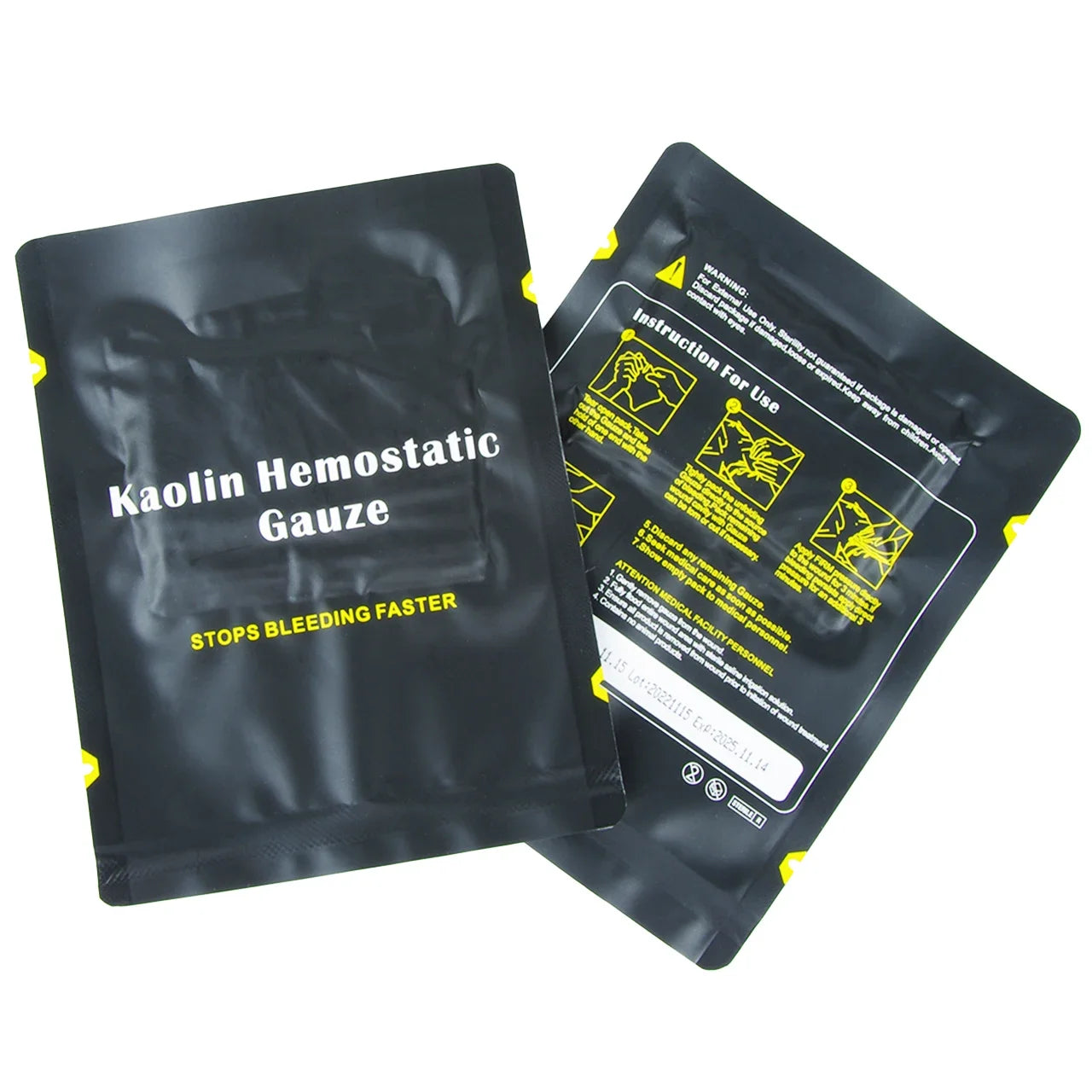Hemostatic Gauze for Wound Dressing