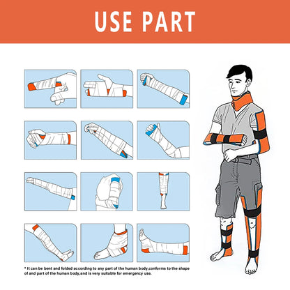 First Aid Universal Aluminum Splint Roll