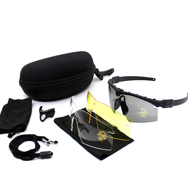 Outdoor Military Tactical Glasses UV Protective
