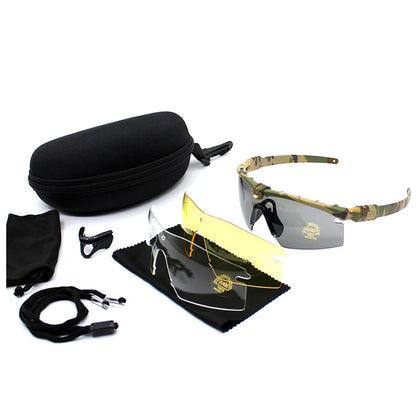 Outdoor Military Tactical Glasses UV Protective