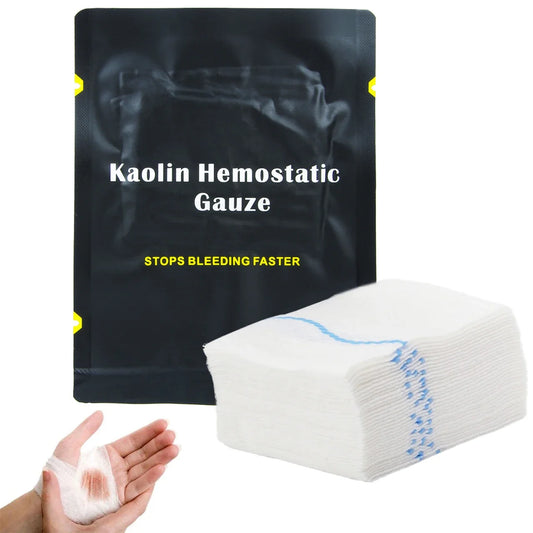 Hemostatic Gauze for Wound Dressing