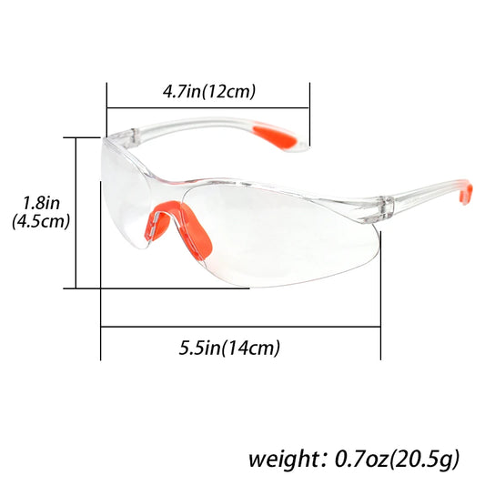 12PCS Safety Eye Protective Glasses