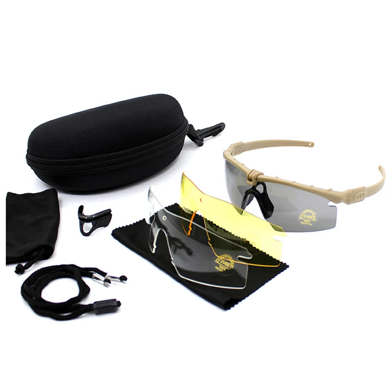 Outdoor Military Tactical Glasses UV Protective