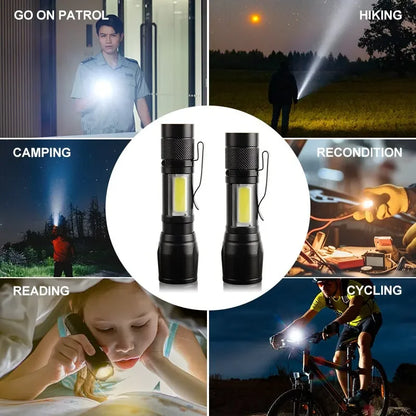 Mini Torch LED Rechargeable Flashlight